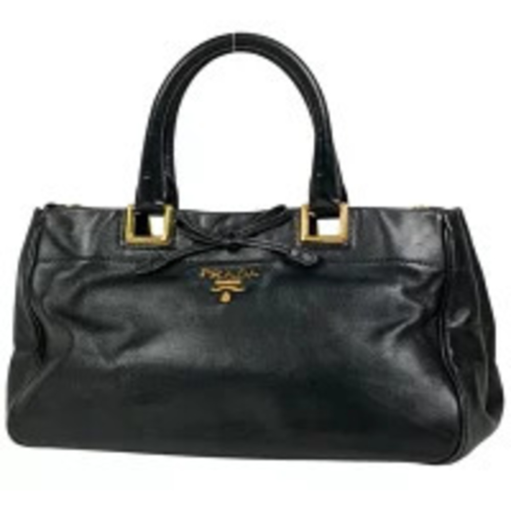 Prada 2way Shoulder Bag Rion Leather Nero Black